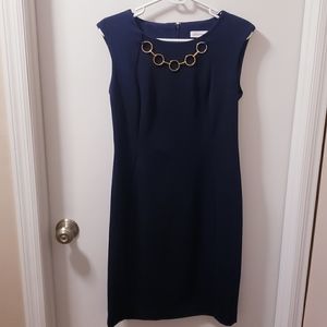 Calvin Klein fitted dress